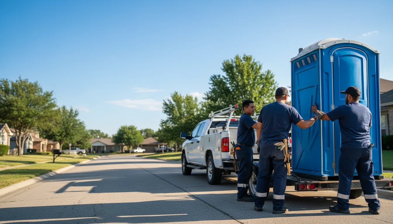 Portable Toilet Rental in Olustee, OK near me